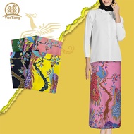 HOT SALEKAIN SARUNG BATIK FLORAL/PELIKAT/SIAP JAHIT(NEW DESIGNS)-By YueTang peacock Elegant Series