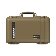 Pelican 1535 Wheeled Air Case with Divider Desert Tan