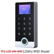 WIFI Tuya APP Keyless Door Lock Waterproof Fingerprint Access Control Keypad Outdoor EM MF RFID Card