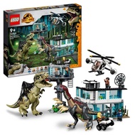 【LEGO 樂高】磚星球〡76949 侏羅紀世界系列 巨型南美龍與鐮刀龍攻擊 Giganotosaurus &amp; Therizinosaurus Attack