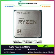 AMD Ryzen 5 3400G 3.7GHz Up To 4.2GHz Cache 4MB 65W AM4 [Tray] - 4 Core AMD Processor/