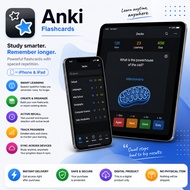 【Auto delivery】 [IOS] Anki mobile flashcards app for iphone and ipad | Lifetime Access