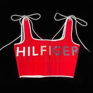 REGETHER 古著改製 sportswear 綁帶馬甲-Tommy Hilfiger