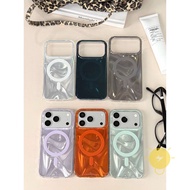 For iPhone 16 Pro Max Case Magnetic TPU Phone Case For iPhone 17 Pro Max 16 15 Cover 手机壳 Aesthetic K