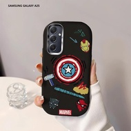 Softcase For Samsung Galaxy A35 A25 A15 5G A05 A05S Marvel Superhero Logo Back Cover Case Soft Origi