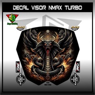 New NMAX TURBO GRAPHICS Visor Decal STICKER NMAX TURBO DECAL STICKER NMAX TURBO VISOR DECAL/
