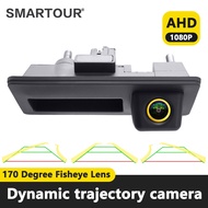 SMARTOUR 4K 180° AHD Car Rear View Camera for VW Golf Passat B7 B5 Tiguan T5 Jetta MK6 Audi A3 A4 A5