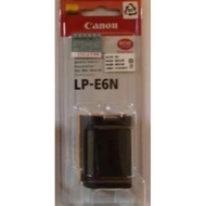 CANON LP-E6 N 台灣原廠電池(保證絕非大陸仿冒品) 原廠吊卡封裝 LPE6原電