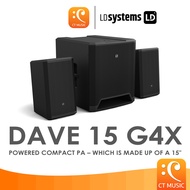LD Systems DAVE 15 G4X with Power Mixer DAVE15G4X DAVE15 15G4X