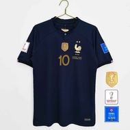 2022-23 France Home World Cup Final Fan Football Jersey S-2XL