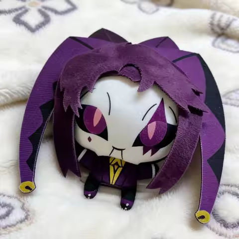 The Freak Circus 10cm Game Pierrot Dolls Ornament Harlequin Jester Keychain Pendant Backpack Pendant