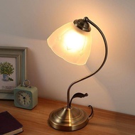 Pastoral Mediterranean bed head home bedroom study desk lamp decorative lamps retro warm creative romantic