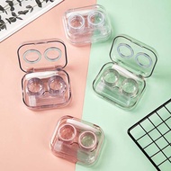 FRANCHISE Press Sealed Rectangle Transparent Tweezers Suction Stick Contact Lens Box Lenses Box Contact Lens Container Contact Lens Case