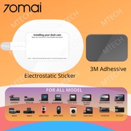 🇲🇾[ORIGINAL] 70MAI Electrostatic Sticker DDPAI A500 PRO 4K RC06 3M Sticker Double Tape Heat Resistan