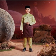 [ KIDS ] Baju Melayu Bulan Bintang 2024 MATCHA GREEN
