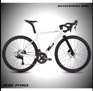 ใหม่ 2025 จักรยานเสือหมอบ TWITTER รุ่น R15 PRO SHIMANO 105 24SP. ดิสก์เบรคน้ำมัน เฟรมคาร์บอน หลักอาน