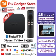MYSET Xiaomi Mi TV Box S (2nd Gen) 4K Ultra HD BT5.2 2GB 8GB Google TV Google Assistant Smart TV Box S