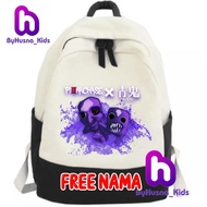 AOONI NIGHTMARE AO ONI NIGHTMARE ROBLOX CHARACTER CHILDREN'S BACKPACK FOR KINDERGARTEN,/, ELEMENTARY