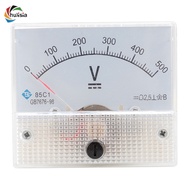 [chulisia] DC 0-20V 0-500V Analog Panel Voltage Gauge Volt Meter 85C1 2.5% Error, Embedded Installat