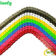 LANFY Bicycle Chains Multicolors Cycling Accessories Single Speed Track Blike for BMX Colorful Fixed