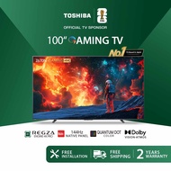 Toshiba 100 Inci 4K 144Hz Quantum Dot Full Array TV Pintar / Gaming TV / Televisyen 100Z670NP