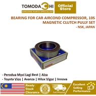 TOMODACHI Compressor Bearing NSK Japan DENSO 10S Myvi Lagi Best Alza Avanza Vios Hilux Vigor Innova Clutch Pully Bearing