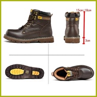 ∇ ▫ ✽ ✢ Caterpillar Steel-Toe Men Shoes Safety Shoes For Men's Leather Work Boots Size 40-44
