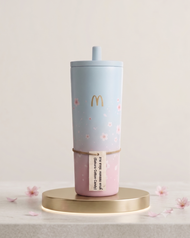 แก้วTrumbleเก็บความเย็นลาย Japanese Blossom McDonald Collection 2026 น่ารักฝุดฝุด จำนวนจำกัด 3 แบบ ค