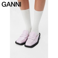 Ganni Women's Purple Loafers - Stylish Mules