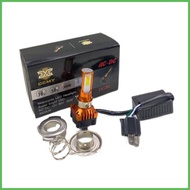 ∈ CCMY DC-3S LED Headlight with Fan All Weather White/Yellow Light 45w Universal (H4)