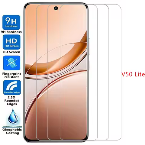 tempered glass for vivo v50 lite 4g 5g phone case on vivov50 v 50 50v v50lite vivov50lite light lit 