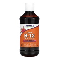 NOW Foods, Liquid B-12, B-Complex, 2 fl oz (59 ml) | 8 fl oz (237 ml)