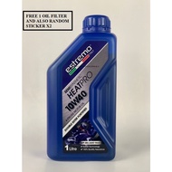 ESTREMO ITALY SCOOTMAX HEATPRO 4T DOUBLE ESTER 1L 1.2L SEMI / FULLY/10W60 /15W50 /10W40 /10W50/IGLOO