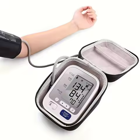 2026 Caseling Hard Case for Omron Upper Arm Blood Pressure Monitor with Cuff Portable Travel Carryin
