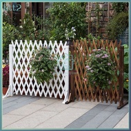 Outdoor telescopic fence fence anti-corrosion wooden fence fence wooden fence