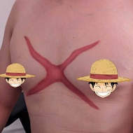 LOKAL [LOCAL PRODUCT] SMALL LUFFY ONE PIECE TEMPORARY TATTOO | TEMPORARY TATTOO LUFFY ONE PIECEBIG |