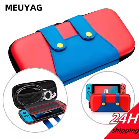Switch Travel Case Compatible with Nintendo Switch/OLED Cute Portable Switch Carrying Case 10 Game H