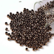 50g TOHO Round Seed Beads Japanese Seed Beads (221) Bronze 8/0 3mm Hole: 1mm about 1110pcs/50g