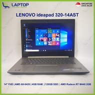 LENOVO ideapad 320-14AST (A9-9/4GB/120GB)Premium Preowned [Refurbished]