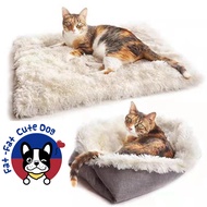 Foldable Knitwear Cat Bed Dog Bed Washable Sleeping Warm Soft pet mattress Dog Mat Bed