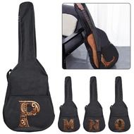 Guitar Bag 31~41 Inch Guitar Case Printing Wood Art Series Classic Acoustic Guitar Cover Backpack