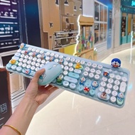 Dopamine DIY Tinkerbell Cat Mouse Keyboard Wireless Boys Girls Cute Cartoon Keyboard Wireless Keyboa