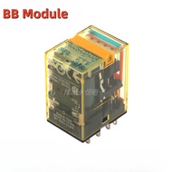 Hequan IDECRU2S-CD-D24 RU4S-CD-D24 RU4S-D24 RU4 Tube Type Relay 24V