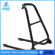 Uncle Jerry Alloy Rear Rack Lightweight Cargo Holder Stand for Brompton Folding Bike Refit