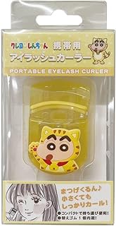 Eye Planning K4180E Crayon Shin-chan Eyelash with Mascot, Yellow W1.4 x H2.3 x D0.7 inches (W35 x H5