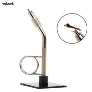 yuksok Rotary Fly Tying Vise Fishing Fly Tieing Tools Fishing Tackle Portable Universal