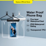 Baseus Waterproof Phone Bag for iPhone 14 13 12 Pro Max Samsung Xiaomi Redmi Swim Universal Protecti