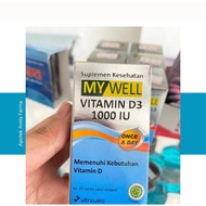 MYWELL VITAMIN D3 1000 IU