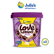Julies Love Letters Mocha 660g x 2 tubs