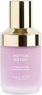 a.g.e.stop Peptide Matrix Hydro Filling Sleeping Mask, Delivers Intense Hydration and Wrinkle Filling Effect. 50ML